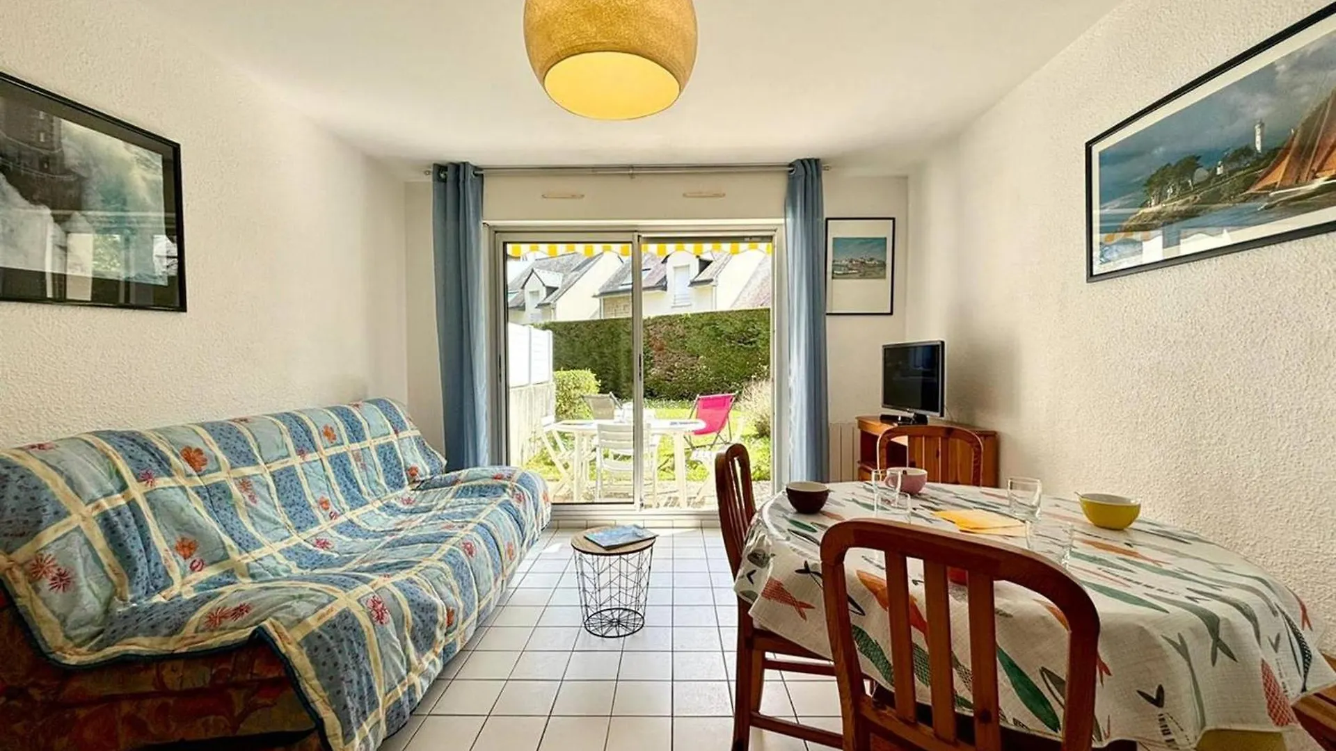 Апартаменты Carnac : Appartement T2 Avec Terrasse - 4 Personnes - Animaux Acceptes - Fr-1-377-15 Франция